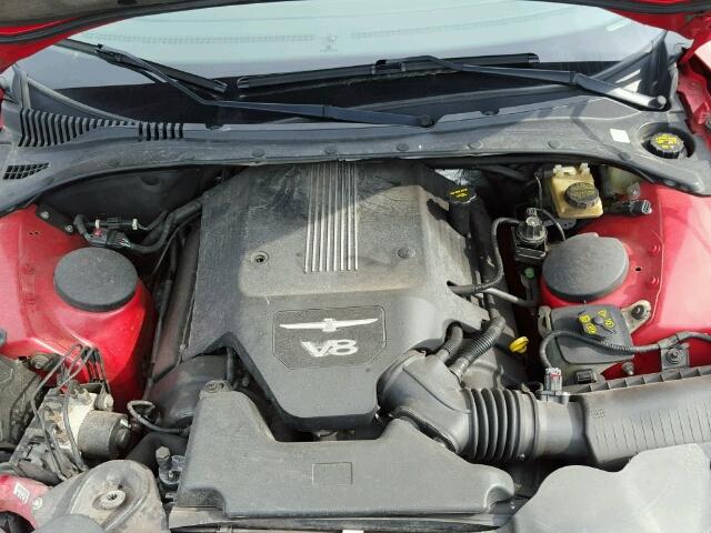 1FAHP60A93Y108350 - 2003 FORD THUNDERBIR RED photo 7