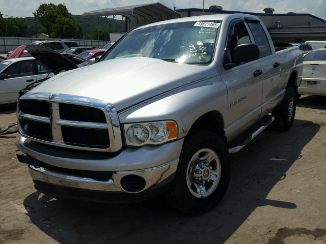 3D7KS28C15G858258 - 2005 DODGE RAM 2500 S SILVER photo 2