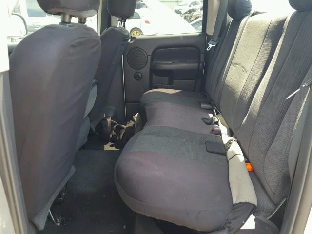 3D7KS28C15G858258 - 2005 DODGE RAM 2500 S SILVER photo 6