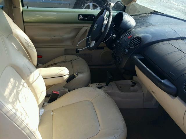 3VWPW31C48M520165 - 2008 VOLKSWAGEN NEW BEETLE 绿色 照片 5