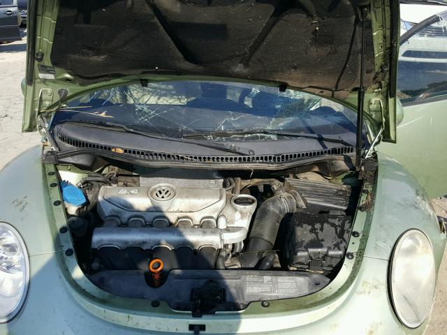 3VWPW31C48M520165 - 2008 VOLKSWAGEN NEW BEETLE 绿色 照片 7