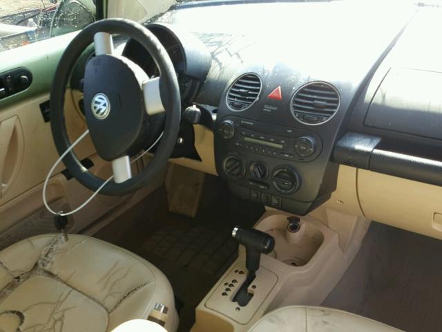 3VWPW31C48M520165 - 2008 VOLKSWAGEN NEW BEETLE 绿色 照片 9