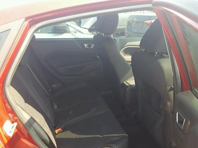 3FADP4BJ2EM136635 - 2014 FORD FIESTA SE RED photo 6