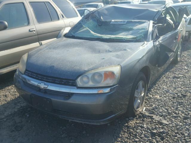 1G1ZT54855F188961 - 2005 CHEVROLET MALIBU LS ნაცრისფერი ფოტო 2