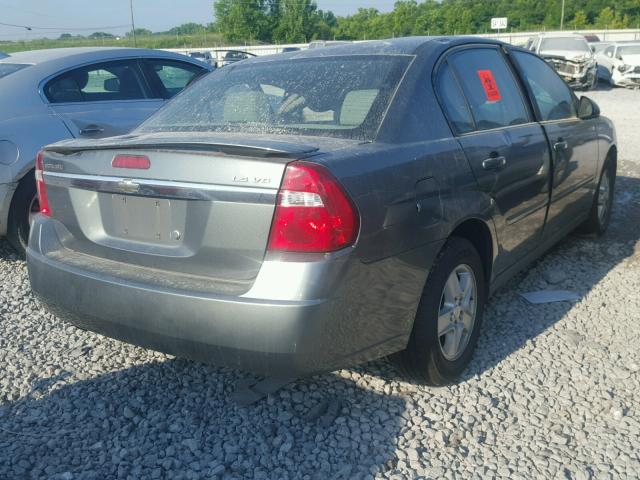 1G1ZT54855F188961 - 2005 CHEVROLET MALIBU LS ნაცრისფერი ფოტო 4