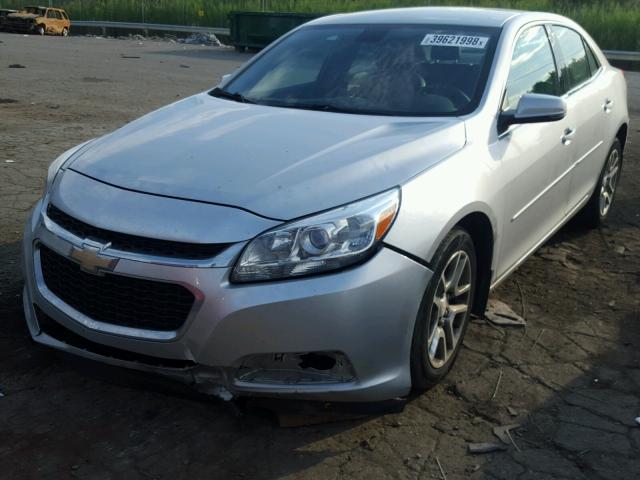 1G11C5SL1EU166035 - 2014 CHEVROLET MALIBU 1LT SILVER photo 2