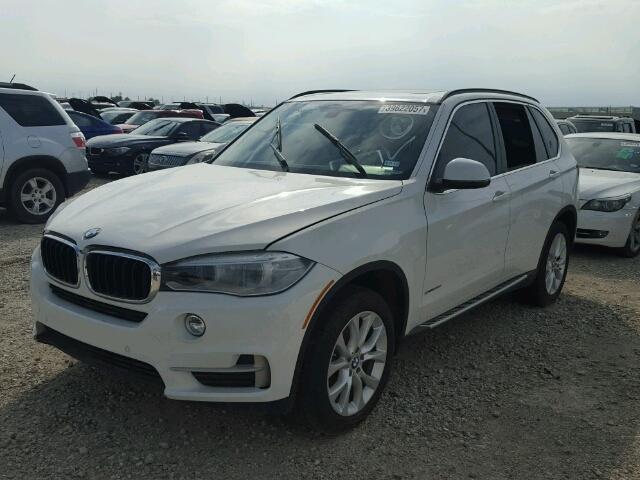 5UXKR2C5XG0R71436 - 2016 BMW X5 WHITE photo 2