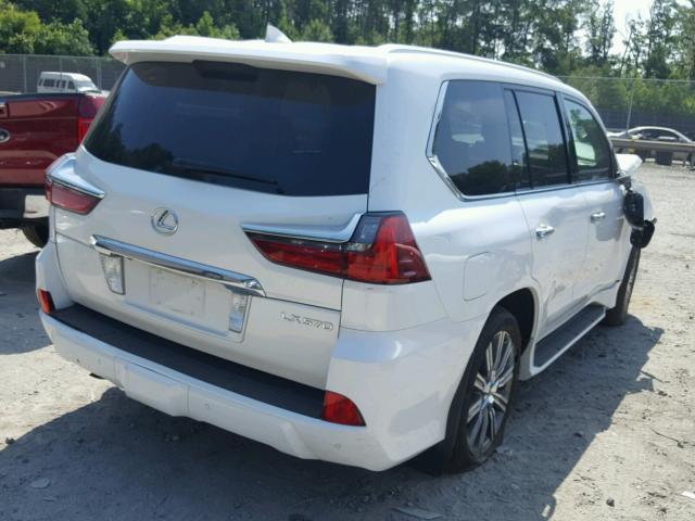 JTJHY7AX8G4208319 - 2016 LEXUS LX 570 WHITE photo 4