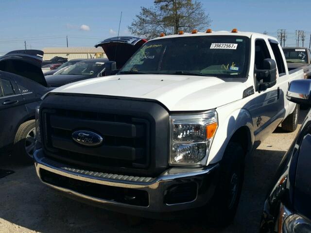 1FT8W3AT0CEC70851 - 2012 FORD F350 WHITE photo 2