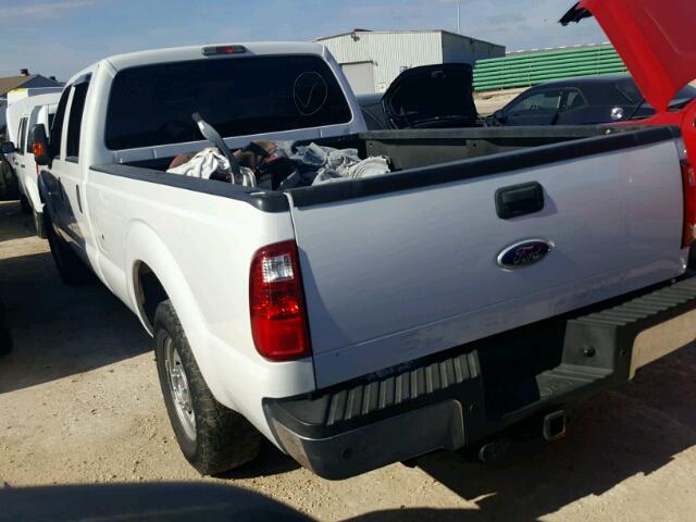 1FT8W3AT0CEC70851 - 2012 FORD F350 WHITE photo 3
