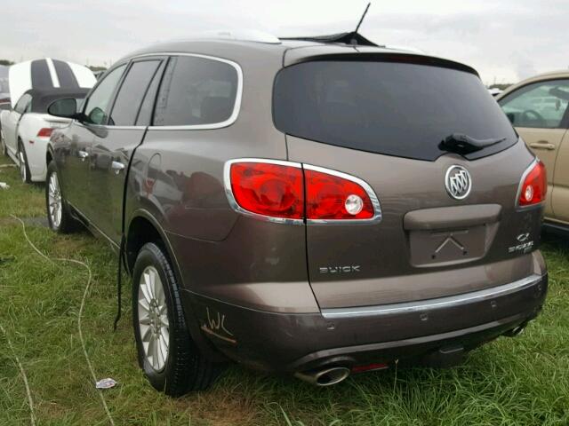 5GALRBED7AJ205239 - 2010 BUICK ENCLAVE GRAY photo 3