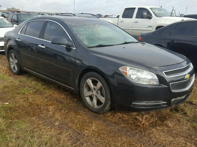 1G1ZC5E04CF161398 - 2012 CHEVROLET MALIBU 1LT BLACK photo 1