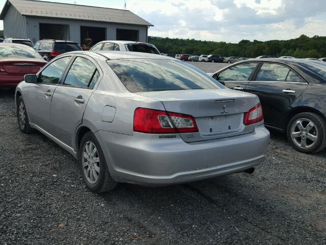 4A32B2FF5BE022217 - 2011 MITSUBISHI GALANT FE SILVER photo 3