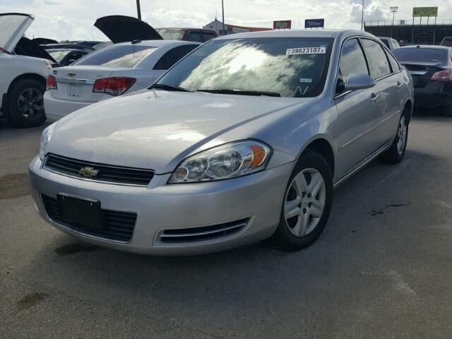 2G1WB58K579158110 - 2007 CHEVROLET IMPALA GRAY photo 2