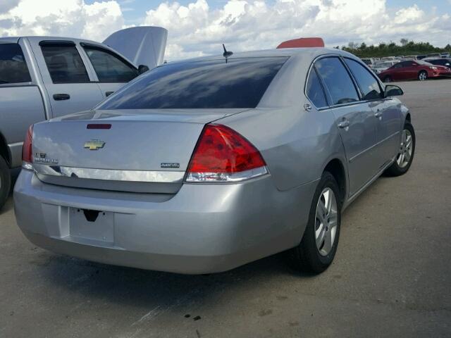 2G1WB58K579158110 - 2007 CHEVROLET IMPALA GRAY photo 4