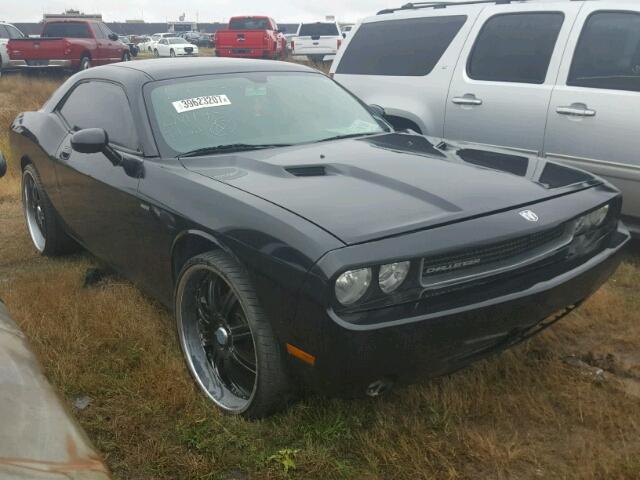 2B3CJ4DV6AH321790 - 2010 DODGE CHALLENGER BLACK photo 1