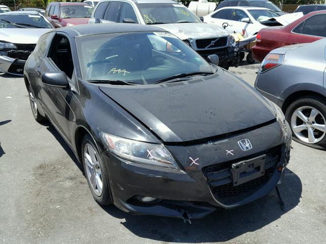 JHMZF1D6XCS000332 - 2012 HONDA CR-Z EX BLACK photo 1