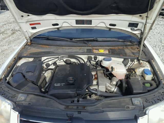 WVWPD63B43P298535 - 2003 VOLKSWAGEN PASSAT GLS WHITE photo 7