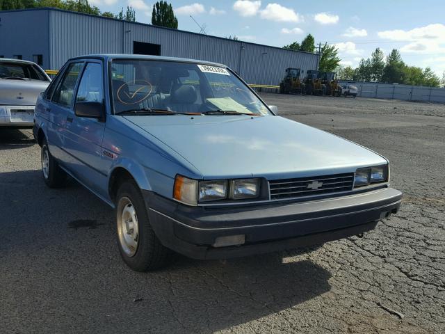 1Y1SK5148JZ049781 - 1988 CHEVROLET NOVA BLUE photo 1