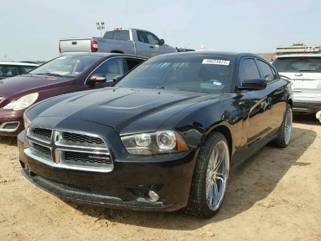 2B3CL5CT2BH502919 - 2011 DODGE CHARGER R/ BLACK photo 2