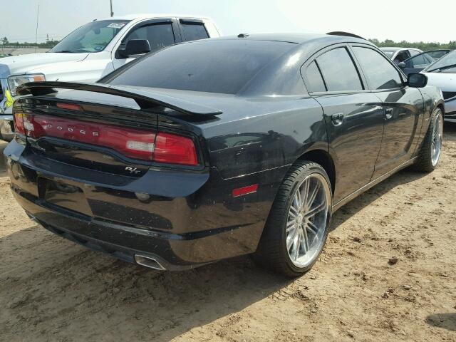 2B3CL5CT2BH502919 - 2011 DODGE CHARGER R/ BLACK photo 4