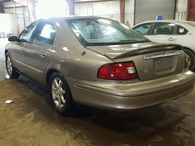 1MEFM50UX2G652549 - 2002 MERCURY SABLE GS TAN photo 3