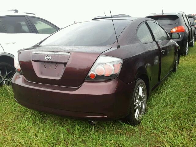 JTKDE3B79A0309605 - 2010 SCION TC MAROON photo 4