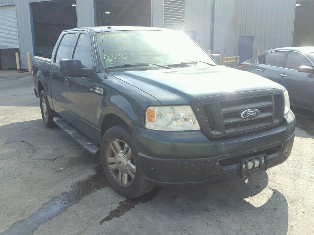 1FTRW12W58FA88565 - 2008 FORD F150 SUPER GREEN photo 1