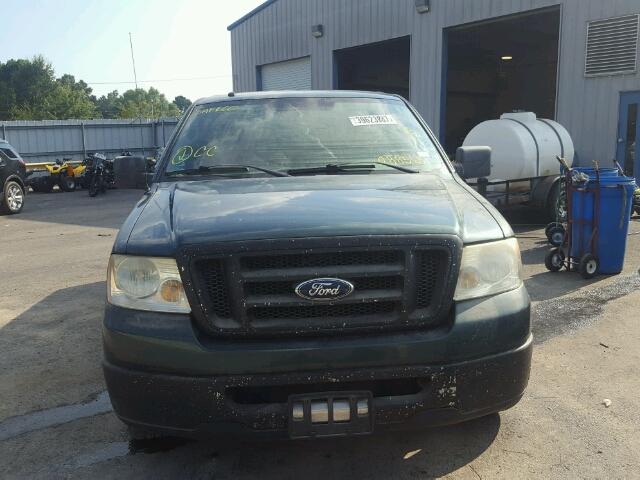 1FTRW12W58FA88565 - 2008 FORD F150 SUPER GREEN photo 9