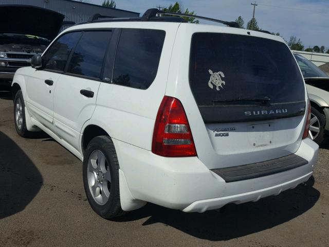 JF1SG65643H729084 - 2003 SUBARU FORESTER 2 Белый фото 3