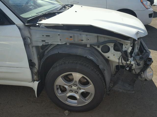 JF1SG65643H729084 - 2003 SUBARU FORESTER 2 Белый фото 9