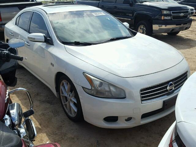 1N4AA51E69C854551 - 2009 NISSAN MAXIMA WHITE photo 1