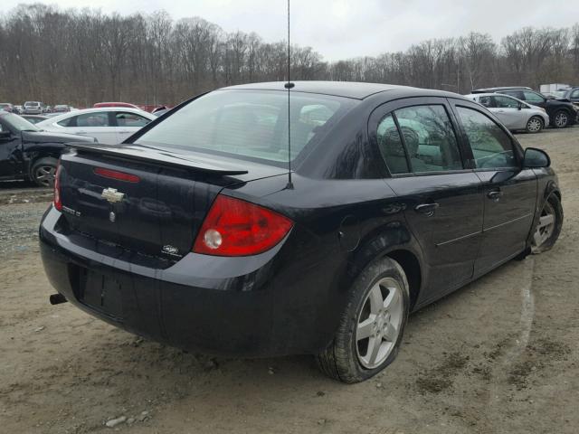 1G1AL58F277262016 - 2007 CHEVROLET COBALT LT BLACK photo 4