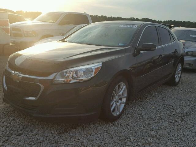 1G11C5SL2FF329720 - 2015 CHEVROLET MALIBU 1LT CHARCOAL photo 2