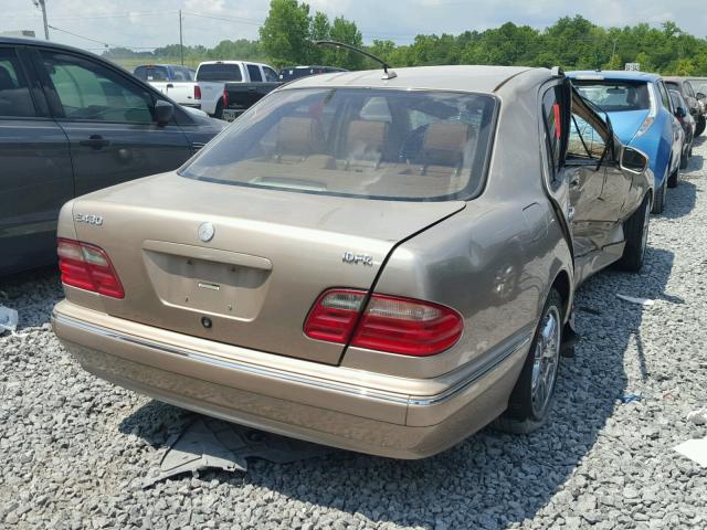 WDBJF70J7YB142266 - 2000 MERCEDES-BENZ E 430 GOLD photo 4