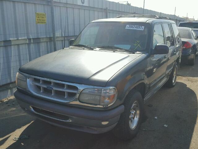 1FMDU32P3TZB77381 - 1996 FORD EXPLORER GREEN photo 2