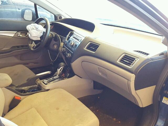 19XFB2F89DE072731 - 2013 HONDA CIVIC EX 蓝色 照片 5