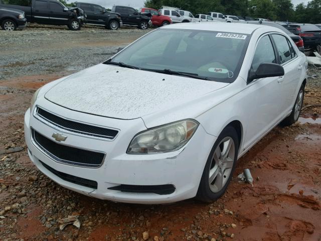 1G1ZB5EB7AF116067 - 2010 CHEVROLET MALIBU LS თეთრი ფოტო 2