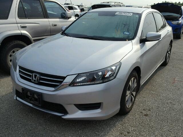 1HGCR2E31FA047219 - 2015 HONDA ACCORD LX SILVER photo 2