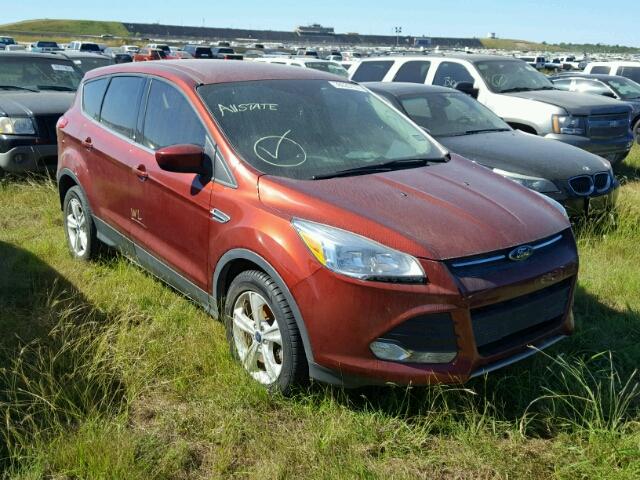 1FMCU0GX7FUB61513 - 2015 FORD ESCAPE SE ORANGE photo 1