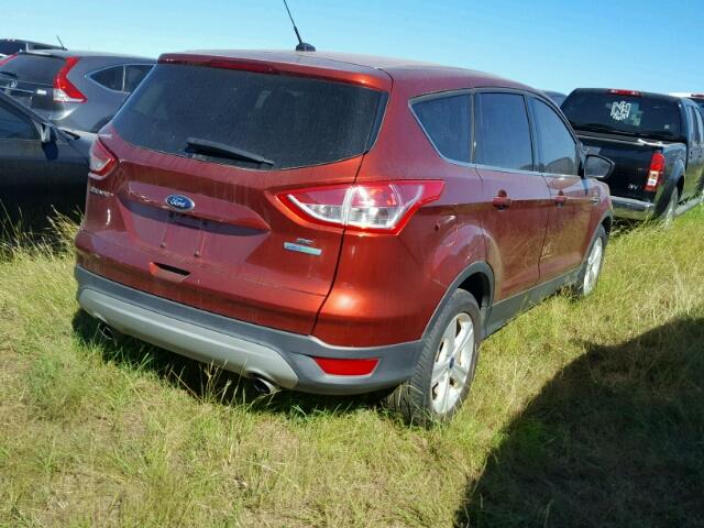 1FMCU0GX7FUB61513 - 2015 FORD ESCAPE SE ORANGE photo 4