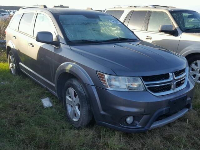 3C4PDCBG6CT207935 - 2012 DODGE JOURNEY GRAY photo 1