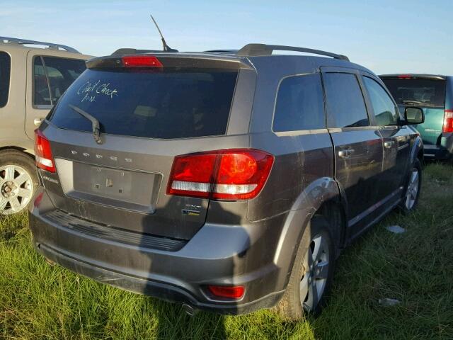 3C4PDCBG6CT207935 - 2012 DODGE JOURNEY GRAY photo 4