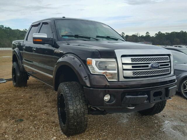 1FTFW1EF5EFB98428 - 2014 FORD F150 SUPER BROWN photo 1