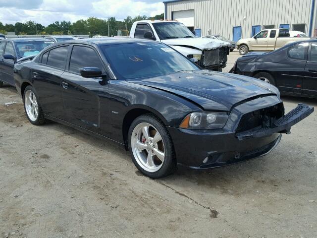 2B3CL5CT0BH500425 - 2011 DODGE CHARGER R/ BLACK photo 1