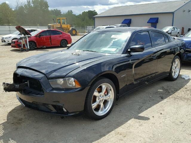 2B3CL5CT0BH500425 - 2011 DODGE CHARGER R/ BLACK photo 2