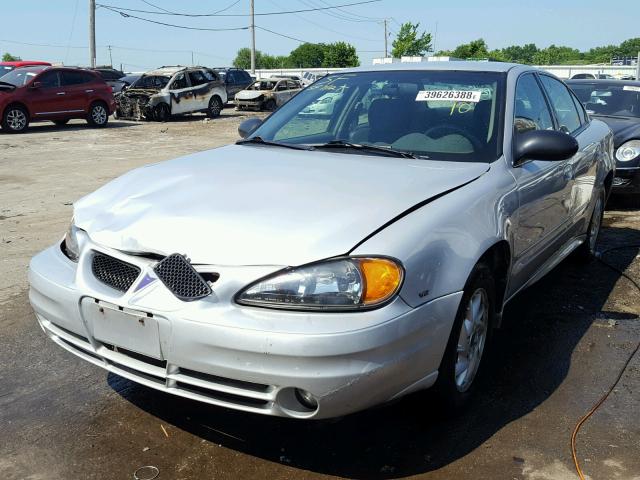 1G2NF52E54C221533 - 2004 PONTIAC GRAND AM S Gümüş foto 2