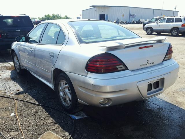1G2NF52E54C221533 - 2004 PONTIAC GRAND AM S Gümüş foto 3