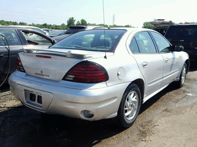 1G2NF52E54C221533 - 2004 PONTIAC GRAND AM S Gümüş foto 4