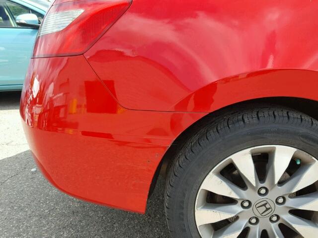 2HGFG1B8XBH502108 - 2011 HONDA CIVIC EX RED photo 9
